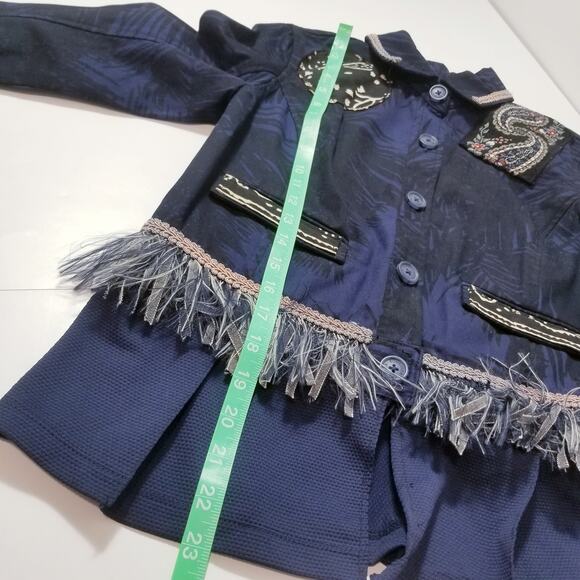 Proenza Schouler Patchwork Tassels Embroidered Jacket - Picture 9 of 12